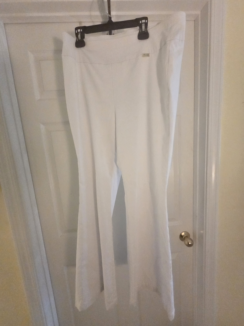 Inc International Concepts White Flare Pants - Smooth Stretch